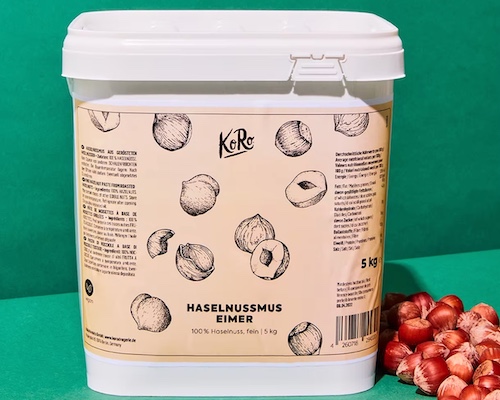 KoRo Haselnussmus 5kg - Eimer