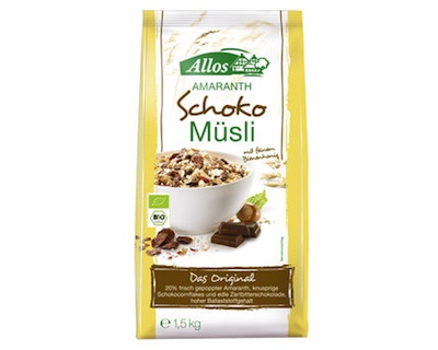 アロス アマランサス チョコ ミューズリー 375g