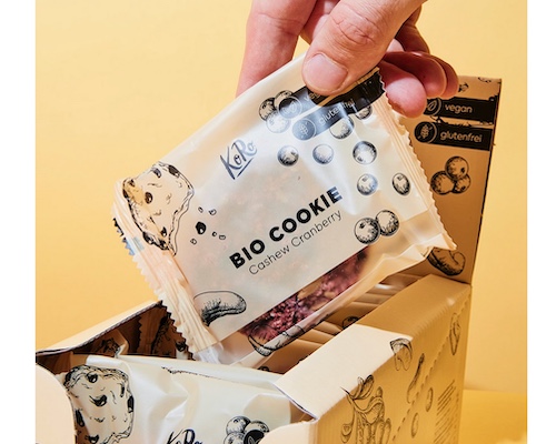 KoRo オーガニッククッキーカシュークランベリー50g