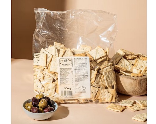 KoRoオーガニックオリーブクラッカー500g
