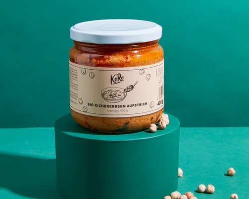 KoRo Organic Chickpea Spread 400g