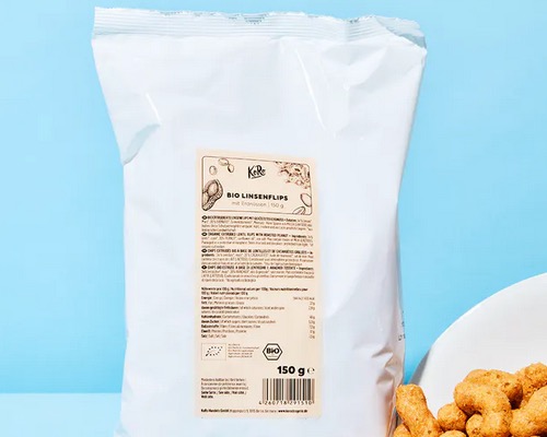 KoRo有機レンズ豆はピーナッツ150gで反転します