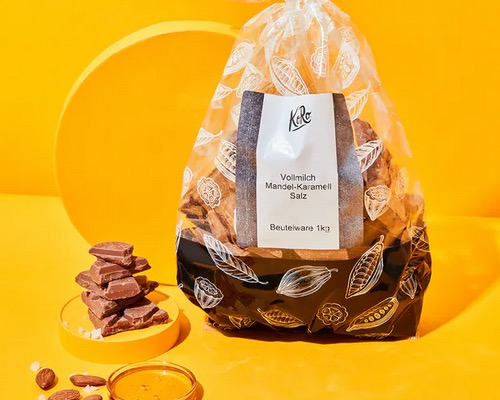 KoRo Bruchschokolade mit Vollmilch Mandel Salzkaramell 1kg