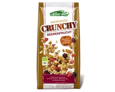 Allos Amaranth Crunchy Beerenfrucht 400g