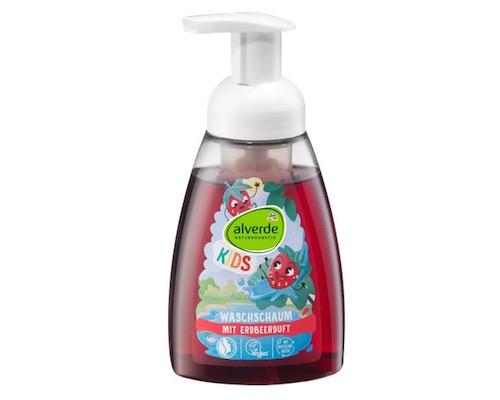 dm Alverde Kids Waschschaum mit Erdbeerduft 250ml