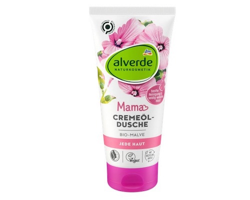 dm Alverde Mama クリームオイルシャワーオーガニックアオイ200ml