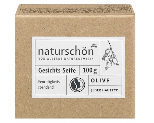 dm Alverde Naturschön フェイスソープオリーブ 100g