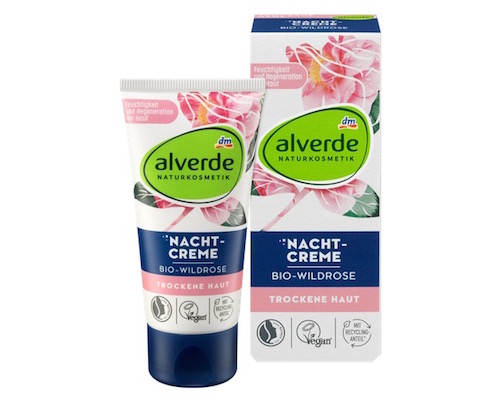 dm Alverde Nachtcreme Bio-Wildrose 50ml