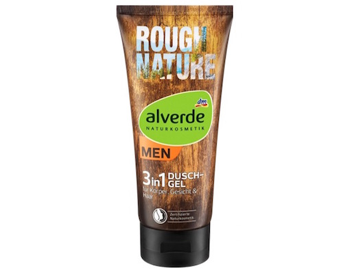 dm Alverde MEN Duschgel Rough Nature 3in1 200ml