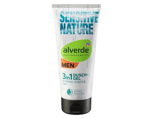 dm Alverde MEN Shower Sensitive Nature 3in1 200ml