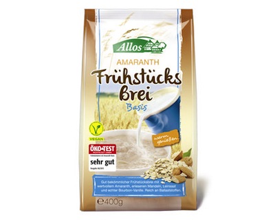 Allos Frühstücksbrei mit Amaranth Basis 400g