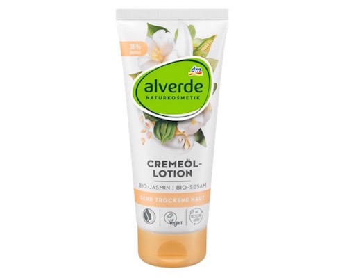 dm Alverde Cremeöllotion Bio-Jasmin & Sesam 200ml