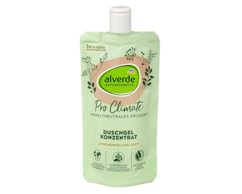 dm Alverde Pro Climate シャワージェル濃縮レモンバームの香り100ml
