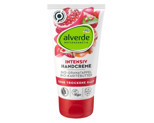 dm Alverde Intensiv Handcreme Bio-Granatapfel, Bio-Karitébutter 75ml