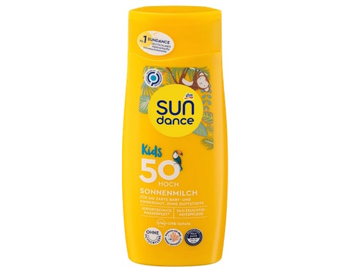 dm SUNdance サンミルクキッズ SPF50 200ml