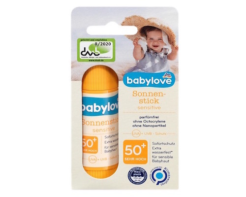 dm babylove Sun Stick Sensitive SPF 50+ 20g