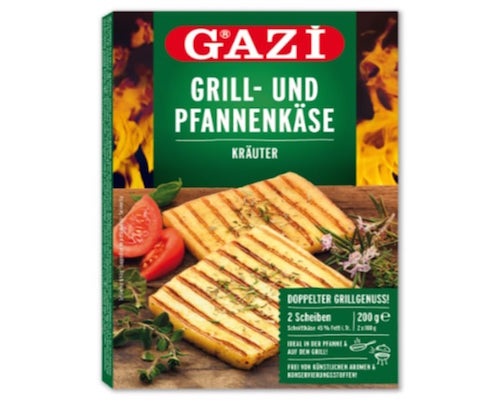 Gazi Grill- und Pfannenkäse Mediterrane Kräuter 2x100g