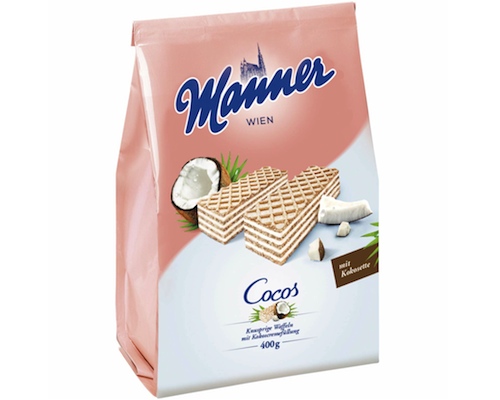 Manner Schnitten Cocos Beutel 400g