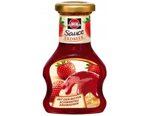 Schwartau Dessert Sauce Erdbeer 125ml