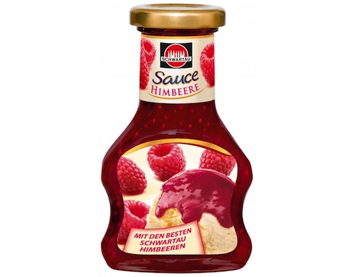 Schwartau Dessert Sauce Raspberry 125ml