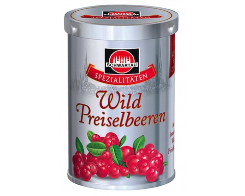 Schwartau Spezialitäten Wildpreiselbeeren 330g