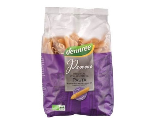 Dennree Hartweizen Vollkorn Penne 500g