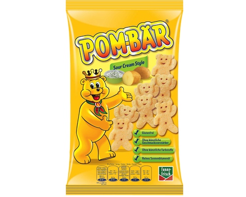 Funny-Frisch Pom-Bär Sour Cream 75g