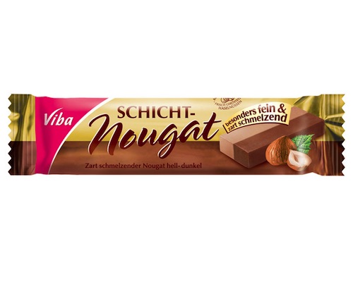 Viba Schicht-Nougat Riegel 75g