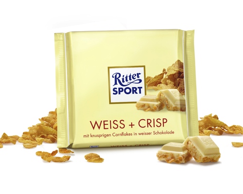 Ritter Sport White + Crisp 100g