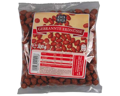Agilus Gebrannte Erdnüsse 300g