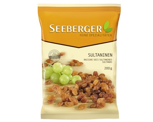ジーベーガー サルタナレーズン 200g