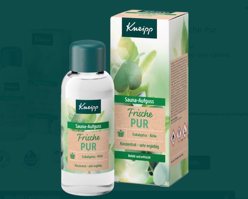 Kneipp Sauna-Aufguss Frische Pur 100ml