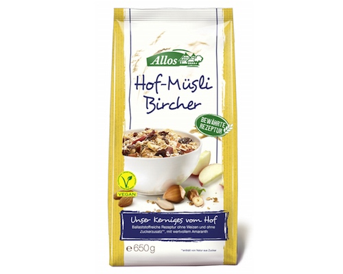 Allos Hof-Müsli Bircher 650g