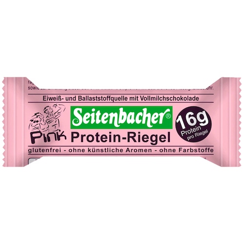Seitenbacher Pink Protein Riegel