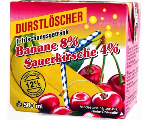 "Durstlöscher" Banana-Cherry 500ml