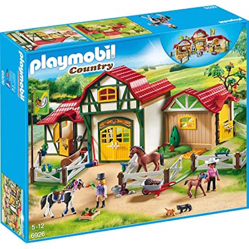 Playmobil large riding stables