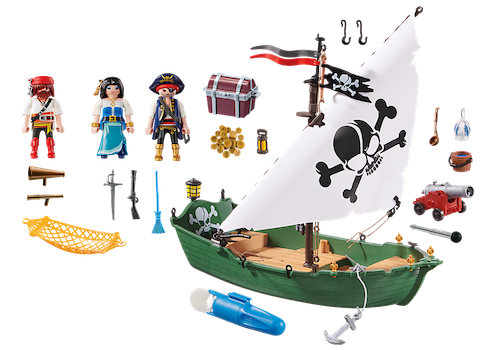 Playmobil pirate ship