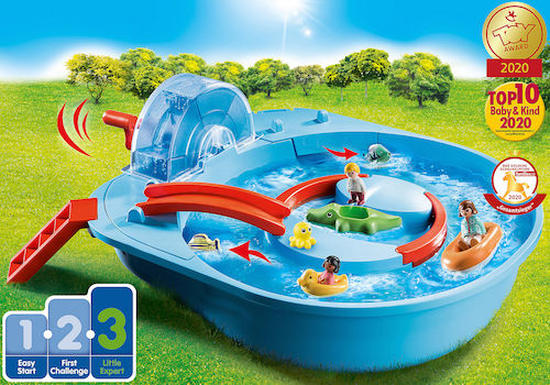 Playmobil 1.2.3. Fröhliche Wasserbahn