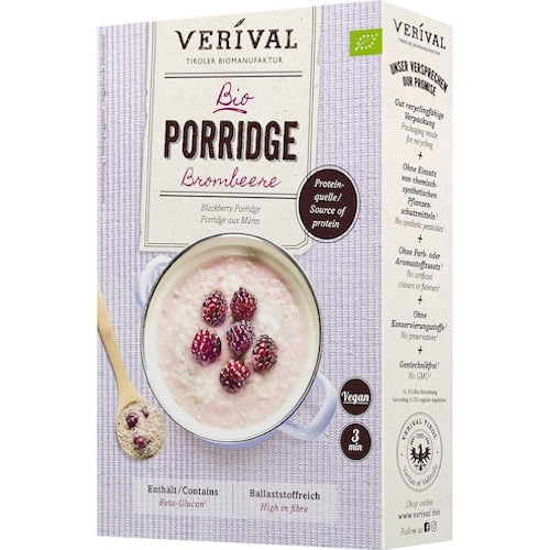 Verival Porridge Blackberry