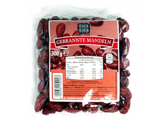 Agilus Gebrannte Mandeln 300g