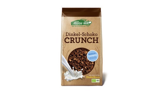Allos Spelt Chocolate Crunch 375g