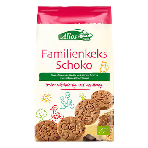 Allos Family-Cookies Chocolate  200g