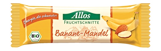 Allos Fruit Bar Banana-Almond 40g