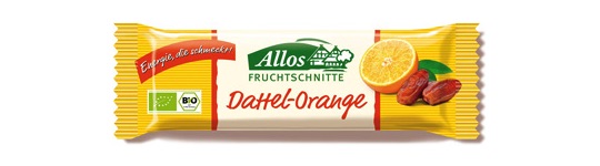 Allos Fruit Bar Date-Orange 30g