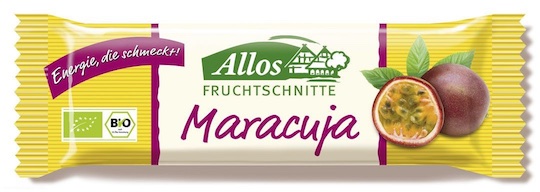 Allos Fruchtschnitte Maracuja 40g