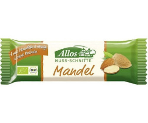 Allos Nuss-Schnitte Mandel 30g