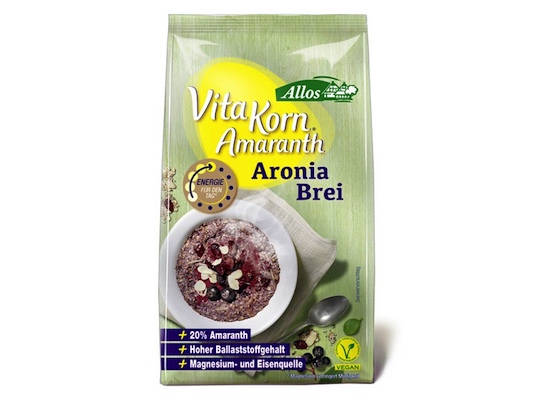 Allos Vita-Grain Amaranth Aronia Porridge 400g