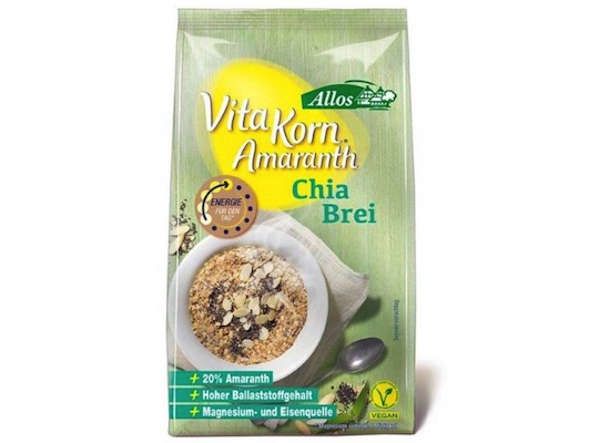 Allos Vita-Korn Amaranth Chia Brei 400g