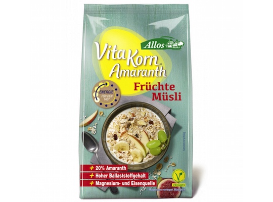 Allos Vita Grain Amaranth Fruit Muesli 375g