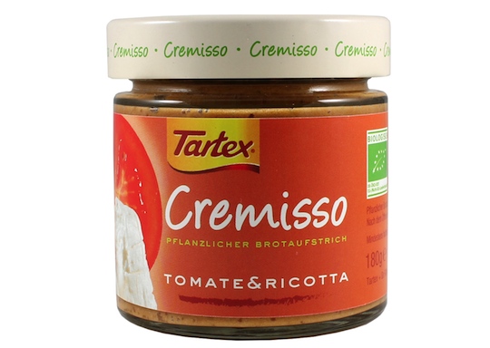 Tartex Cremisso Tomato & Ricotta 180g